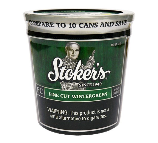 STOKERS 12OZ FINE CUT WINTERGREEN
