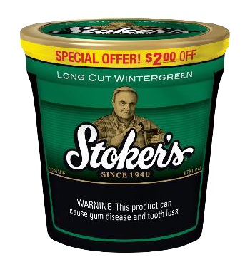 STOKERS 12OZ $2.00 OFF LONG CUT WINTERGREEN**AVAILABLE WHILE INVENTORY LASTS**
