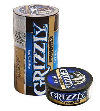 GRIZZLY MINT POUCHES (0.84OZ)(NO RETURNS AS OF 11/4/2022)