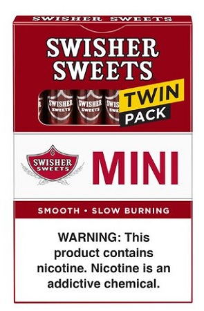 SWISHER MINI CIG. TWIN PACK