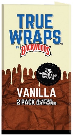 BACKWOODS TRUE WRAPS 2PK VANILLA** AVAILABLE FROM 8/10/2026 - PREBOOK NOW**