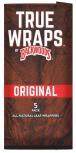 BACKWOODS TRUE WRAPS 5PK LEAF WRAPPERS