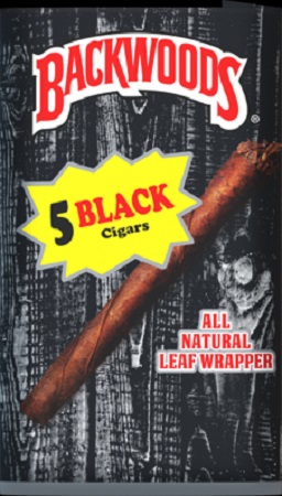 BACKWOODS 5PK BLACK*RETAIL ONLY-BUY 4 SAVE $3.75 A BOX 5/1/26-6/30/26*