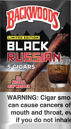 BACKWOODS BLACK RUSSIAN 5PK