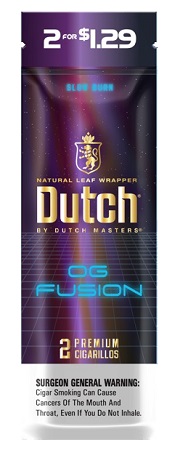 DUTCH 2/$1.29 CIG OG FUSION