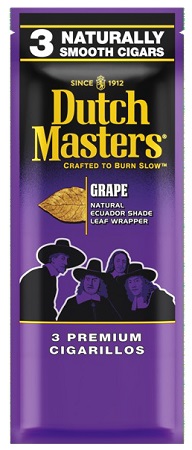 DUTCH MASTERS CIGARILLO GRAPE 3PK