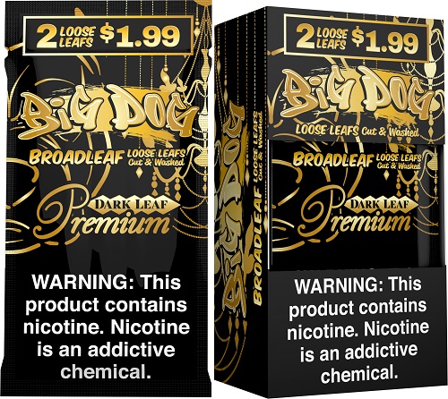 BIG DOG LEAF WRAP 2/$1.99 DARK PREMIUM
