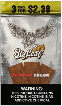 BIG LEAF WRAP 2/$2.39 RUSSIAN CREAM