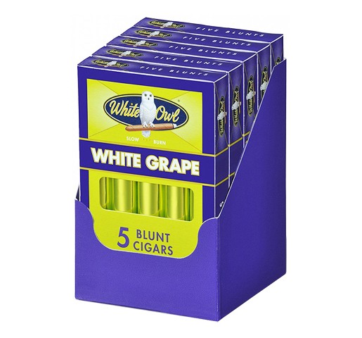 WHITE OWL BLUNTS 5PKWHITE GRAPE