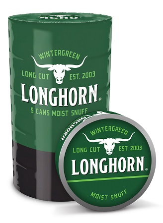 LONGHORN LONG CUT WINTERGREEN 1.2OZ