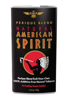 AMERICAN SPIRIT POUCH PERIQUE BLEND (1.41OZ)(NO RETURNS AS OF 4/1/2017)