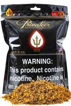 PRIVATEER PIPE TOBACCO RED 6OZ