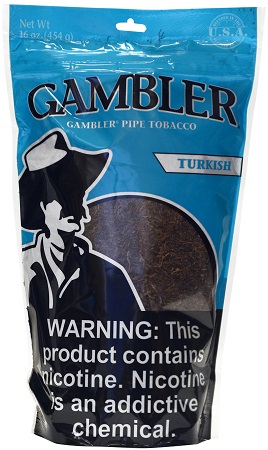 GAMBLER PIPE TOBACCO 16OZ TURKISH