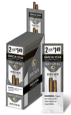 GYV CIG 2/$1.49 NATURAL BROWN