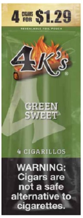 4 KINGS 4/1.29 POUCH GREEN SWEET
