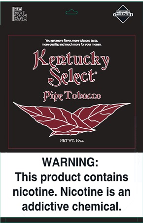 KENTUCKY SELECT PIPE TOBACCO 16OZRED (REGULAR)