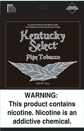 KENTUCKY SELECT PIPE TOBACCO 16OZSILVER (ULTRA LT)