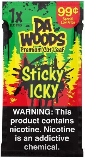 DA WOODS CUT LEAF $.99 STICKY ICKY**$1.00 OFF PER BOX - JAN 2026**