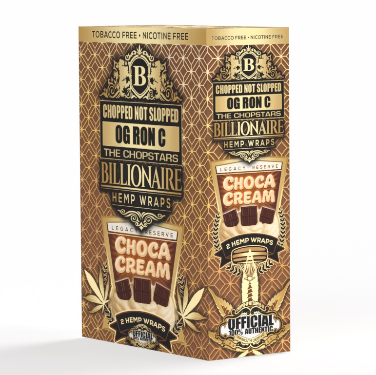 BILLIONAIRE HEMP WRAP LEGACY RESERVE - CHOCA CREAM