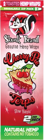 SKUNK BRAND HEMP WRAP CHERRY PIE(CONTAINS NO TOBACCO)