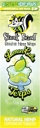 SKUNK BRAND HEMP WRAP LEMON CAKE(CONTAINS NO TOBACCO)