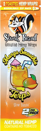 SKUNK BRAND HEMP WRAP MANGO SMOOTHIE(CONTAINS NO TOBACCO)