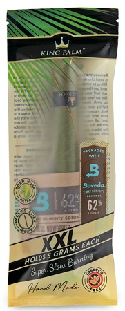 KING PALM CONES XXL 1CT(FREE OF TOBACCO & ADDITIVES)