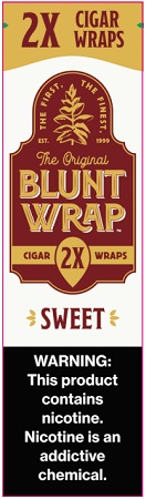 BLUNT WRAP 2X SWEET 25/2PK