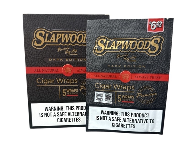 SLAPWOODS CIGAR WRAPS - DARK EDITION   (PREPRICED: 5/$6.99)