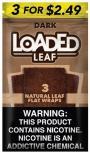 LOADED LEAF WRAP 3/$2.49 DARK**2 BOX LIMIT**