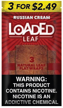 LOADED LEAF WRAP 3/$2.49 RUSSIAN CREAM