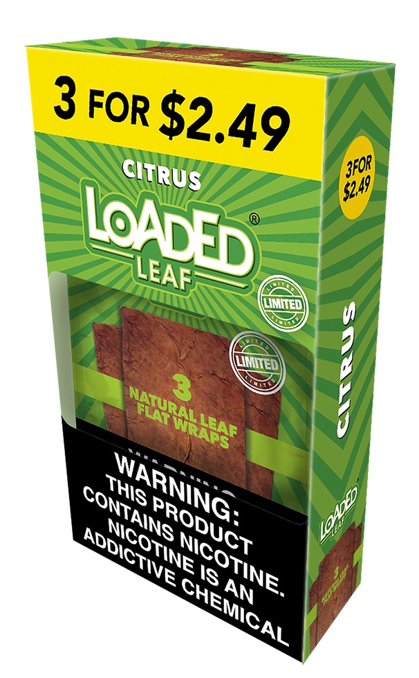 LOADED LEAF WRAP 3/$2.49 CITRUS