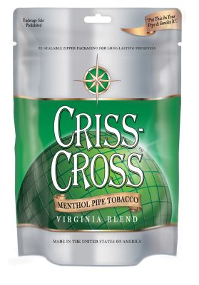 CRISS-CROSS 8OZ MENTHOL (VIRGINIA BLEND)