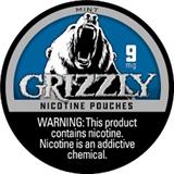 GRIZZLY 9MG NICOTINE POUCH MINT