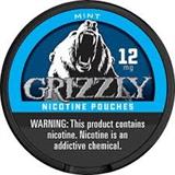 GRIZZLY 12MG NICOTINE POUCH MINT