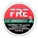 FRE NICOTINE POUCHES 3MG WINTERGREEN 20CT*$2.00 OFF PER 5CT ROLL*
