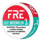 FRE NICOTINE POUCHES 3MG WATERMELON 20CT*$2.00 OFF PER 5CT ROLL*