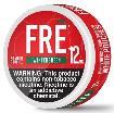 FRE NICOTINE POUCHES 12MG WINTERGREEN 20CT(CONTAINS NO TOBACCO) *$2.00 OFF PER 5CT ROLL*