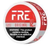 FRE NICOTINE POUCHES 12MG ORIGINAL 20CT*$2.00 OFF PER 5CT ROLL*