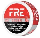 FRE NICOTINE POUCHES 6MG ORIGINAL 20CT*$2.00 OFF PER 5CT ROLL*