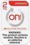 ON! NICOTINE POUCHES 2MG CINNAMON (CONTAINS NO TOBACCO)
