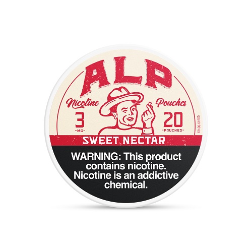 ALP NIC. POUCHES 3MG SWEET NECTAR