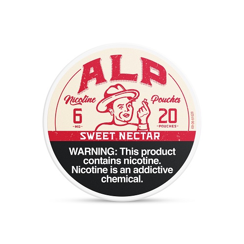 ALP NIC. POUCHES 6MG SWEET NECTAR