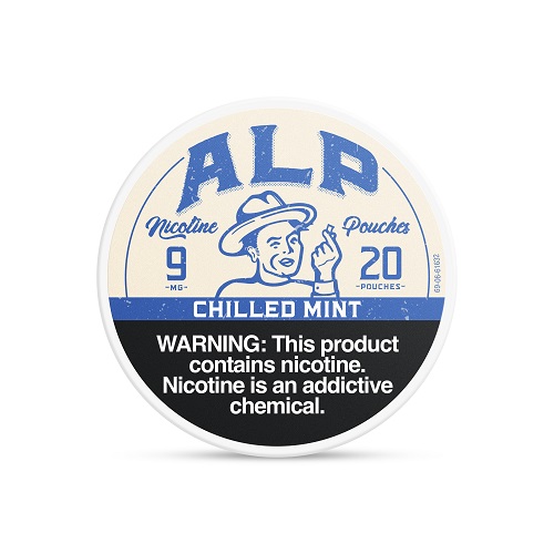 ALP NIC. POUCHES 9MG CHILLED MINT