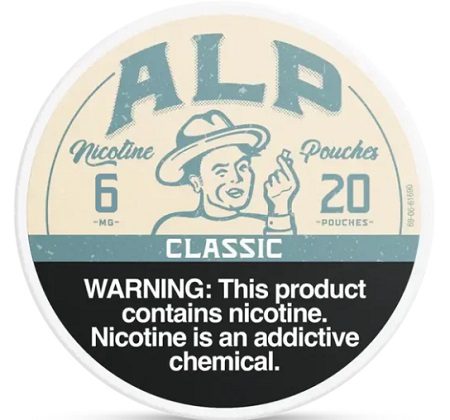 ALP NIC. POUCHES 6MG CLASSIC