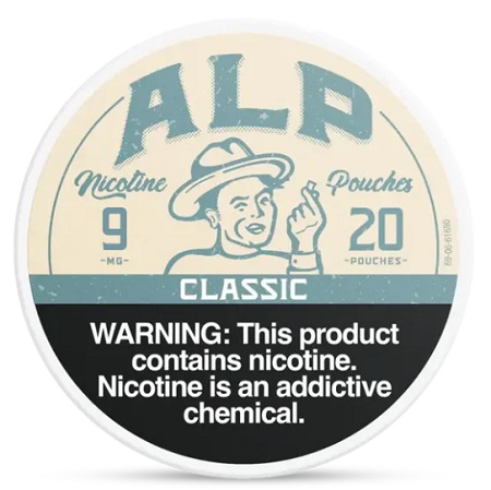 ALP NIC. POUCHES 9MG CLASSIC