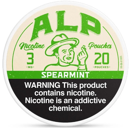ALP NIC. POUCHES 3MG SPEARMINT