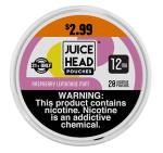 JUICE HEAD $2.99 NIC POUCH - 12MG RASPBERRY LEMONADE MINT