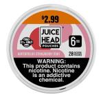 JUICE HEAD $2.99 NIC POUCH - 6MG WATERMELON STRAWBERRY MINT