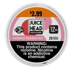 JUICE HEAD $2.99 NIC POUCH - 12MG WATERMELON STRAWBERRY MINT